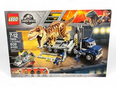 Lego Set Jurassic World "T-Rex Transport" 75933, Factory Sealed