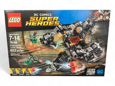 Lego Set DC Comics Super Heroes "Knightcrawler Tunnel Attack" 76086, Factory Sealed