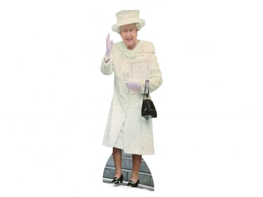 Life-Size "Her Royal Highness Queen Elizabeth II" Cardboard Cutout w/Cardboard Stand 68 in. (172.7