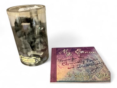 (2) Ellowyne Wilde "Sybil - Playing Nice?" Cat and "Poems for the Chronically Bored and