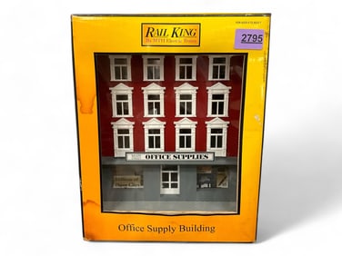 Rail King by MTH Electric Trains "Office Supply Building"