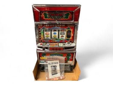 Panic Saurus Skill-Stop Machine w/ Instruction Manual, Key, Coins