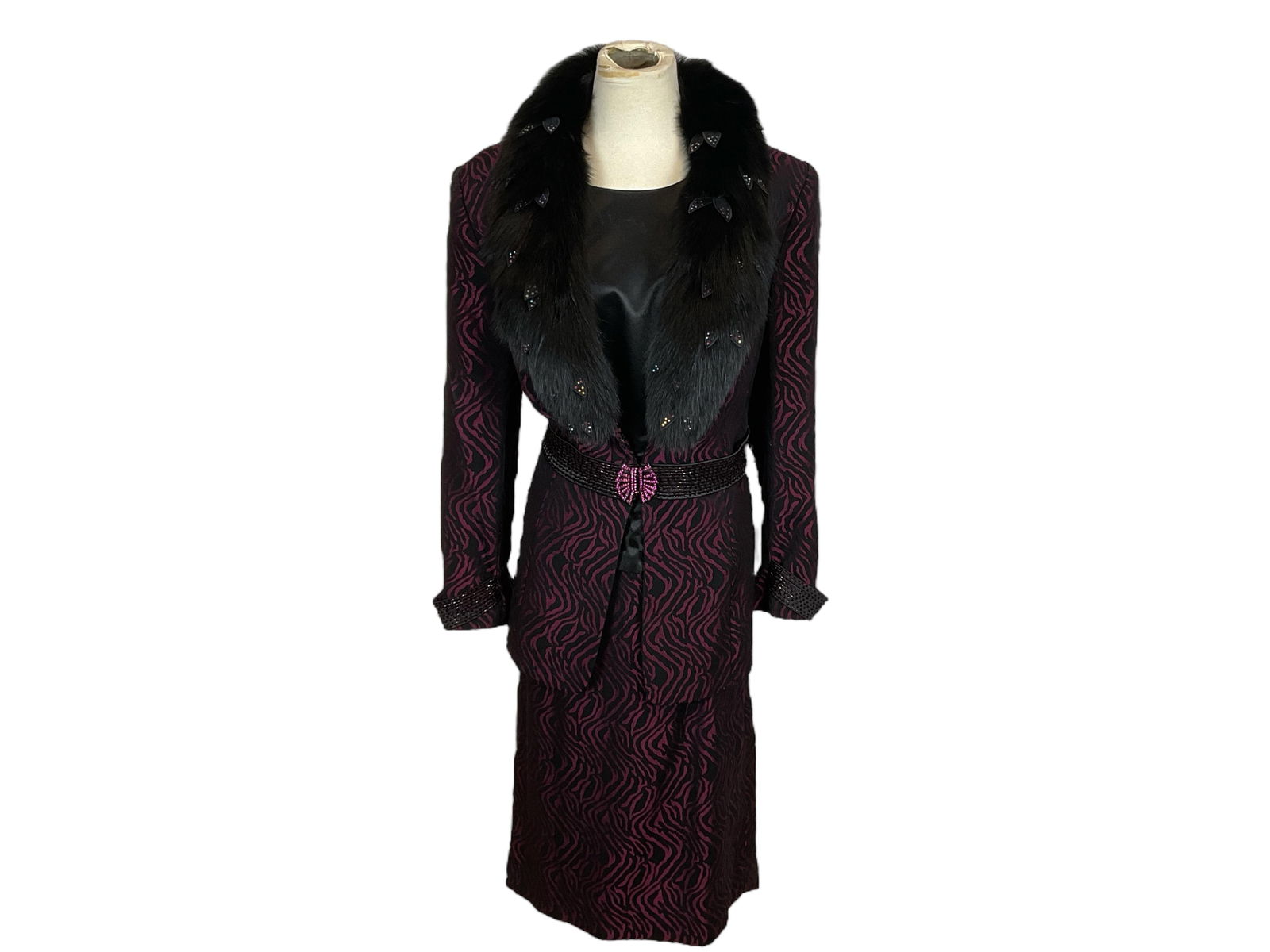 Fashion Forward Fuchsia Zebra Print Set (1 of 11)