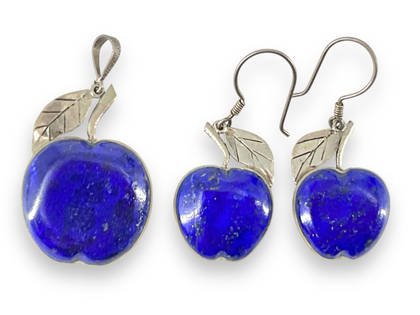 Sterling Silver and Lapis Lazuli Jewelry Set (1 of 4)