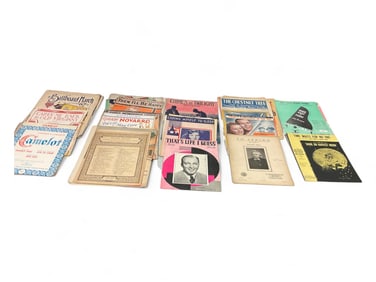 Vintage Sheet Music