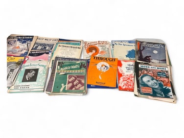 Vintage Sheet Music