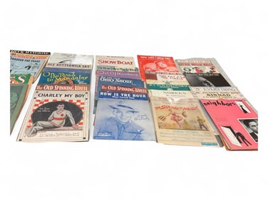 Vintage Sheet Music