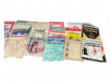 Vintage Sheet Music