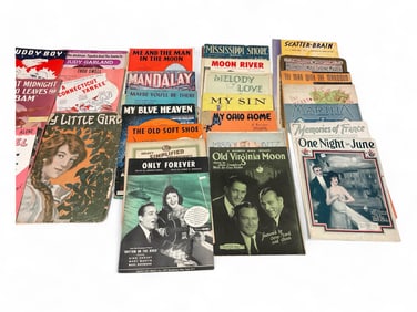 Vintage Sheet Music