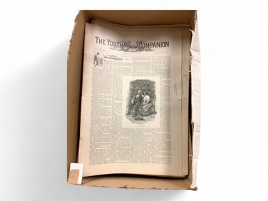 Large Lot of "The Youth's Companion" 1895 - 1899