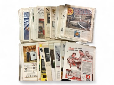 Advertising Ephemera from 1920's to 1970's