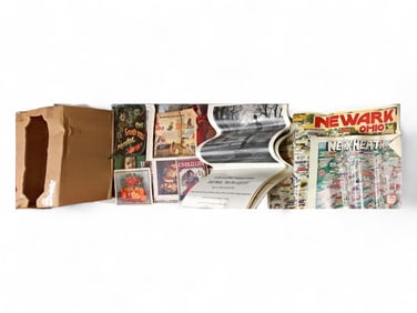 Big Box of Nostalgic Paper Items