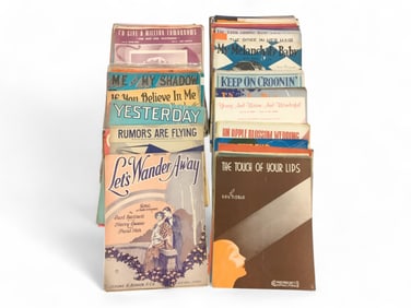 Vintage Songs Sheet Music