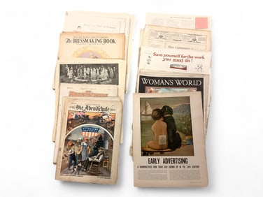 Advertising Ephemera and Fashion