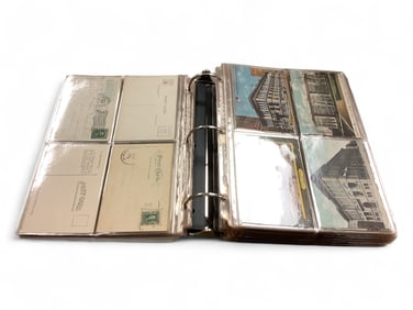 Vintage Postcards in Binder