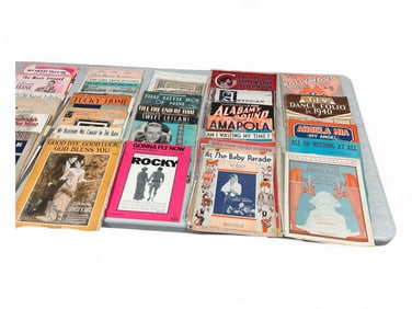 Vintage Sheet Music