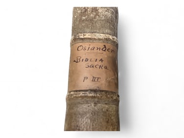 Latin Bible Year 1608!