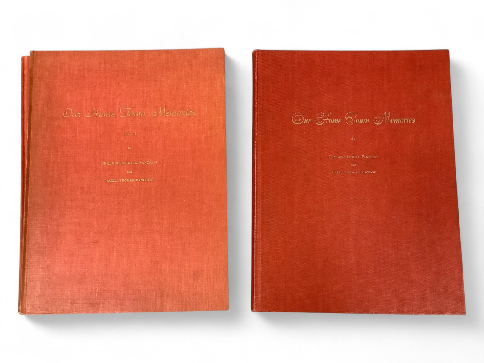 Lot of Three Our Home Town Memories 12"H x 9.25"W (1 of 4)