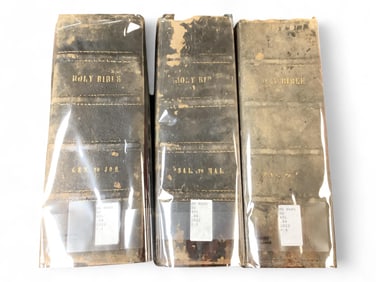 Holy Bible 1822 Vol. 1, 2, & 4