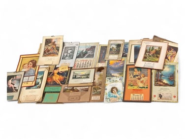 Antique Advertising Calendars 1900s - 1930s