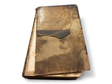 Antique Laws of Virginia Book, Preface Dated 1849