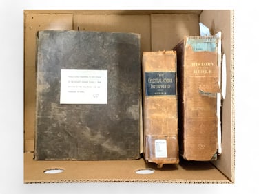 A Family Bible & "The History of the Bible"