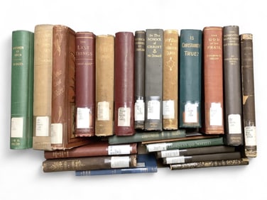 A Variety of Books about Christianity