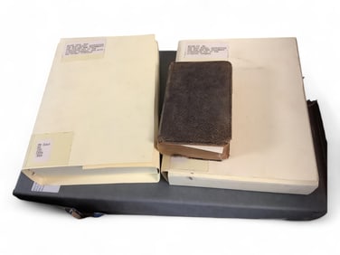 Bible Lot; 1798, 1854, 1885?, 1893