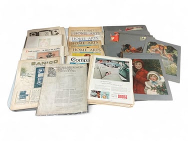 Vintage Magazine and Clip Art