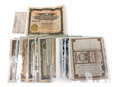 Misc Stock Certificates