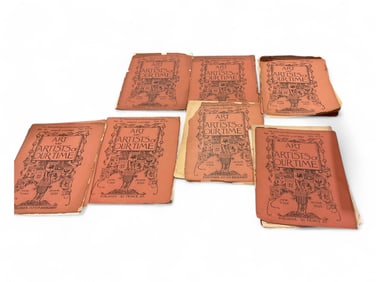 (7) Volumes of Art and Artists of Our Time