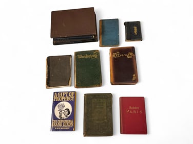 Misc Classic Books Height ranges 6.5" to 9.5"