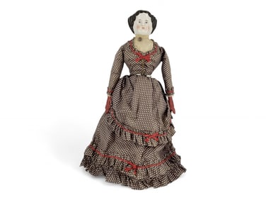 17" China Shoulder Head Doll