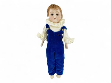 13" J. D. Kestner DEP 154 Boy Child Bisque Shoulder Head