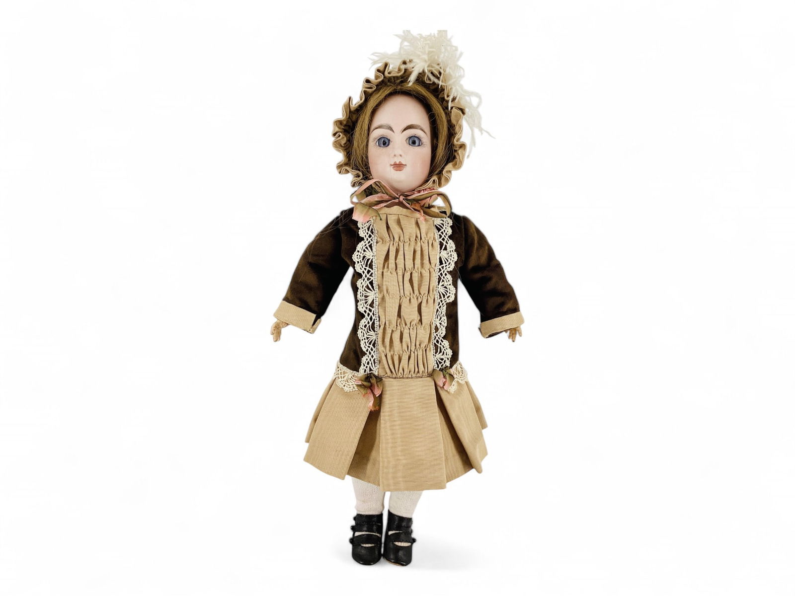 Francois Gaultier bisque socket head girl. (1 of 4)