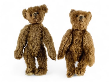 (2) 8" Steiff Bears