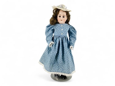 21" Armand Marseille Mabel Bisque Shoulder Head Doll