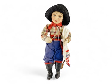 16" Gaucho Doll by Joao Perotti
