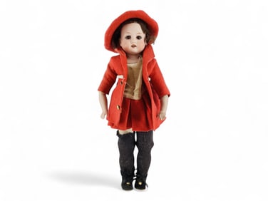 12" Armand Marseille 370 Bisque Shoulder Head Child