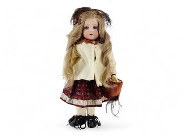 13" Armand Marseille 390 Bisque Socket Head Child