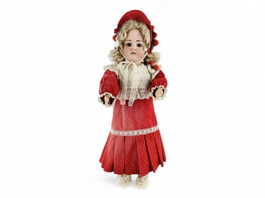Simon & Halbig Heinrich Handwerck bisque socket head girl.
