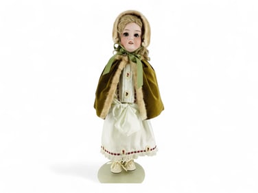 German bisque socket head girl marked "Special".
