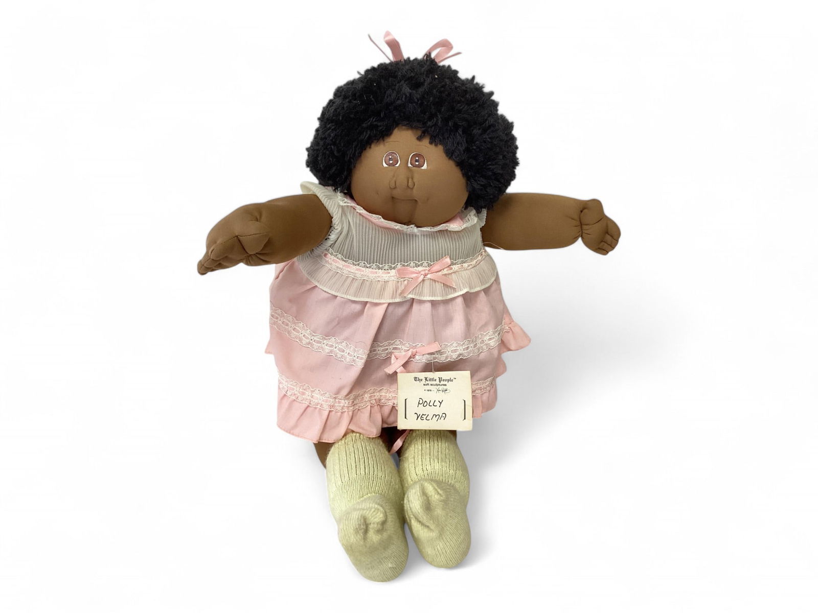 Xavier Roberts Original 1978-1980 African American Cabbage Patch Kid Little People (1 of 6)