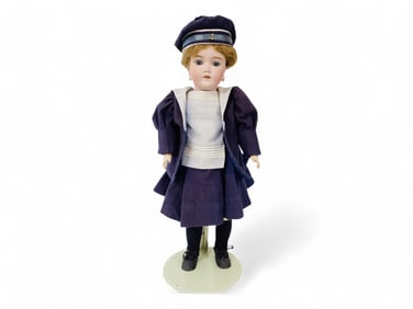 Heinrich Handwerck 99 DEP bisque socket head girl.
