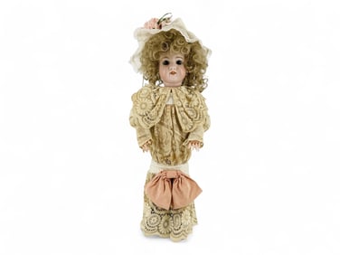 20" Simon & Halbig 570 Bisque Socket Head Girl