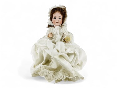 18" Simon & Halbig 1294 Bisque Socket Head Baby
