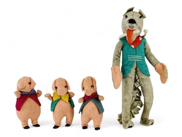 BAPS "Three Little Pigs" and the "Big Bad Wolf".