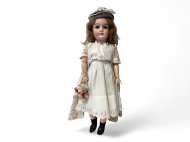 26" Queen Louise Bisque Socket Head Doll