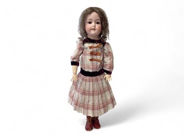 26" Armand Marseille Bisque Socket Head Child Doll