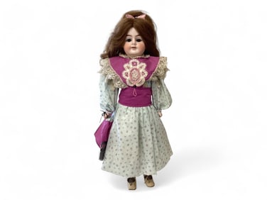 24" "Alma" Bisque Shoulder Head Doll